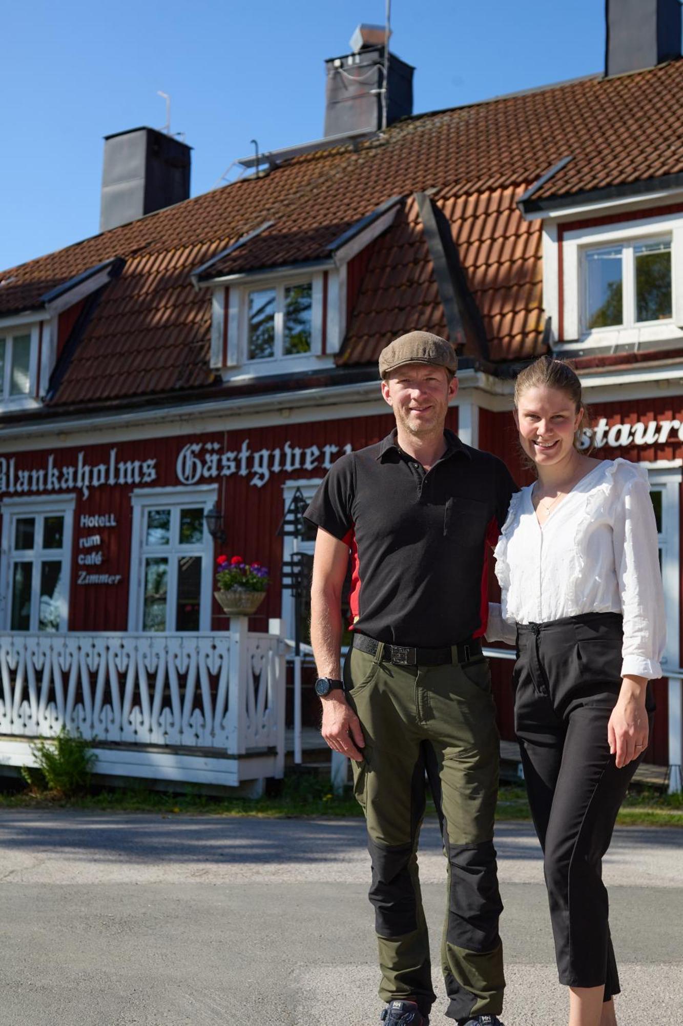 Blankaholmsgastgiveri Bagian luar foto